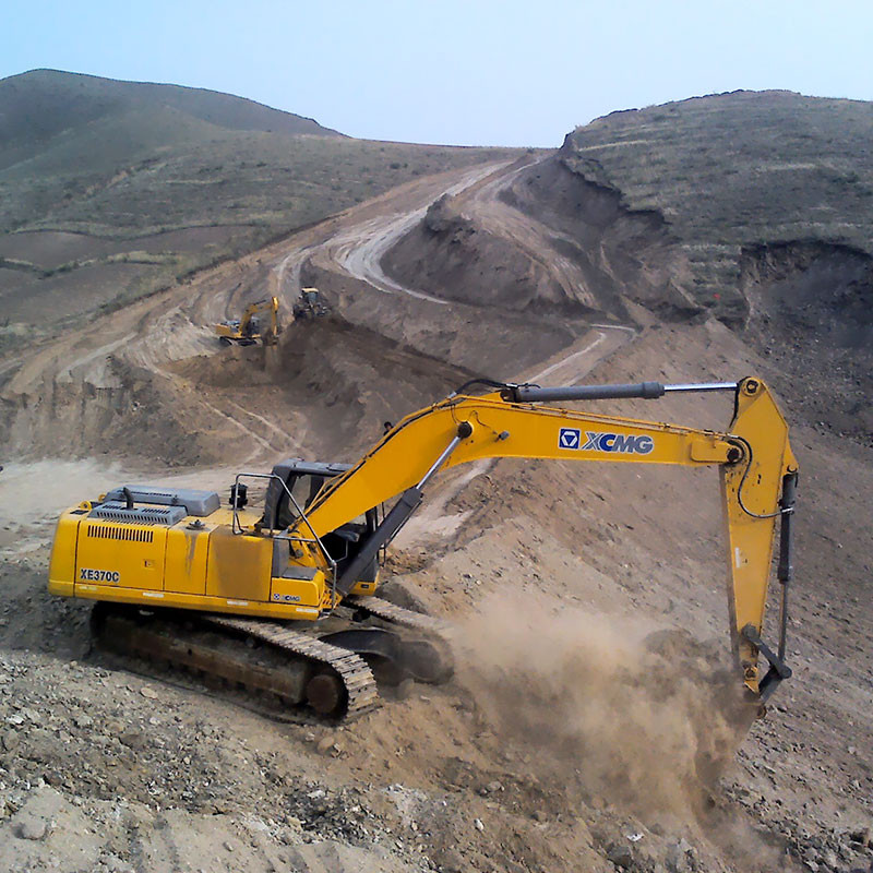 XE 200D XCMG Hydraulic Crawler Excavator With 21T Weight And 0x3M3 Bucket Capacity Weichai Engine