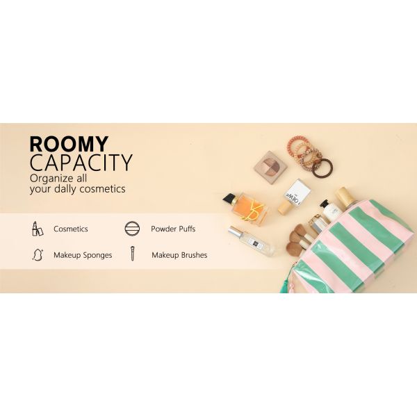 Waterproof PVC Toiletry Bag Cosmetic Storage Bag