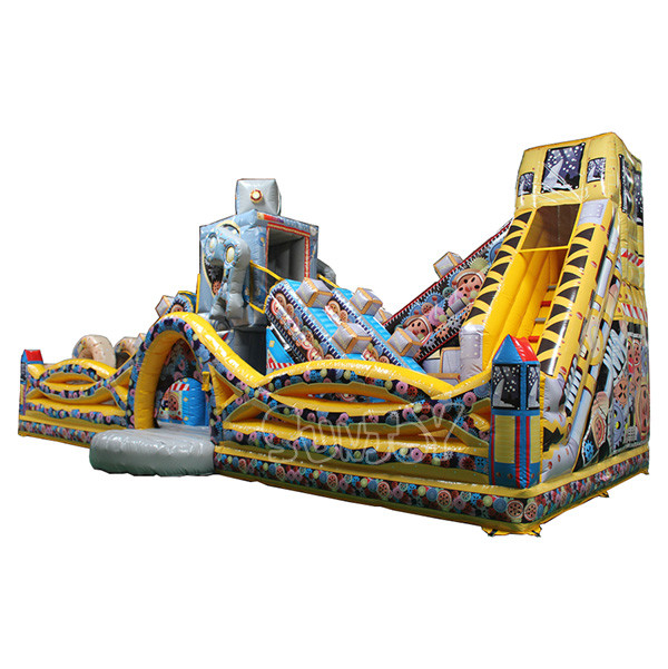 Customized Size Lanao Inflatable Robot Amusement Park