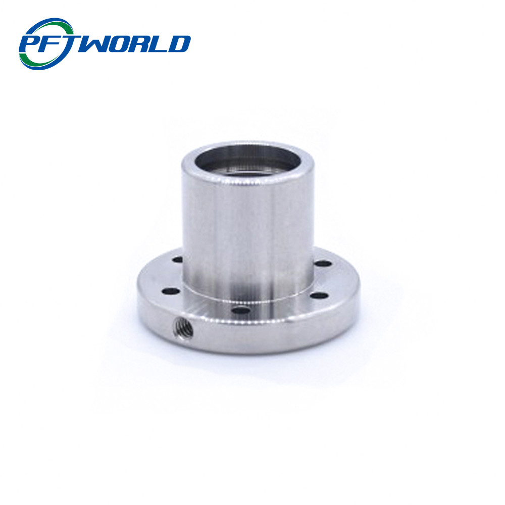 Metal Threaded Tube CNC Turning Parts TUV Aluminum Machining