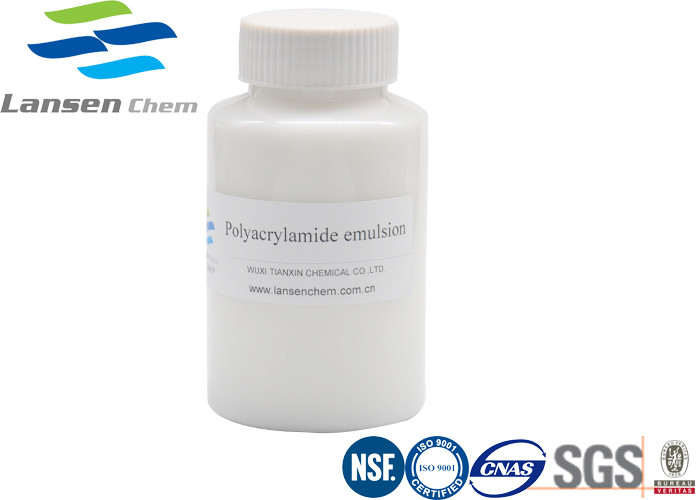 Cationic Polyacrylamide Emulsion Water Soluble Polymer Sewage Treatment Flocculant