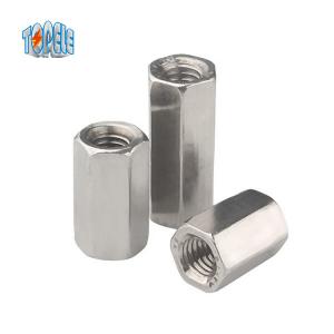 China DIN Stainless Steel Hex M6 M36 Rod Coupling Nut on sale