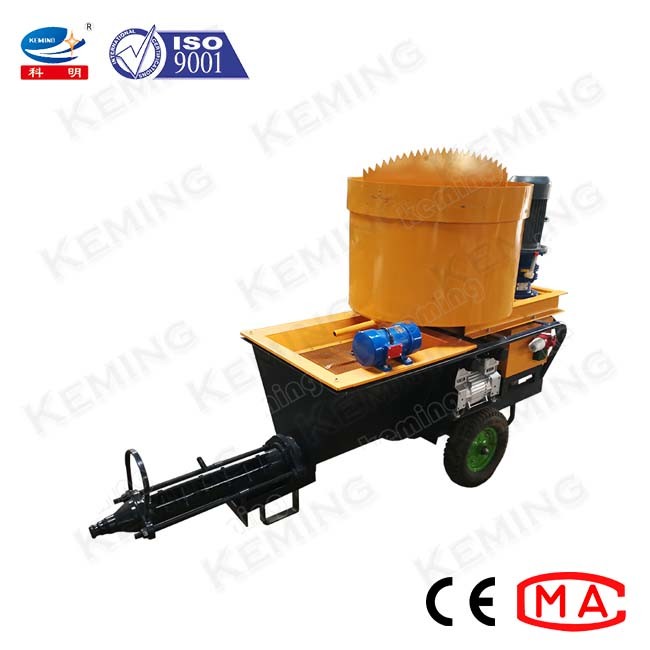 20m Spraying 180m2/H Cement Mortar Plastering Machine