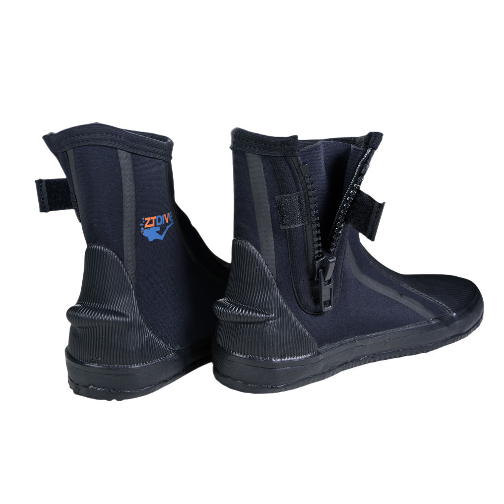 Multipurpose Diving Wetsuit Boots , Anti Slip Neoprene Diving Shoes