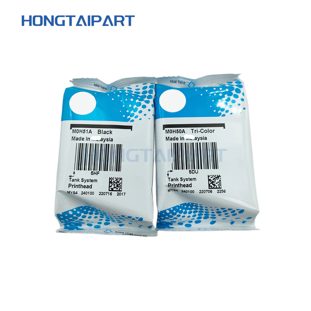 Genuine GT51 GT52 Color Printhead M0H50A M0H51A For H P DJ5810 DJ5820 GT5810 GT5820 GT5800 GT5822 Ink Tank 400 410 411 41