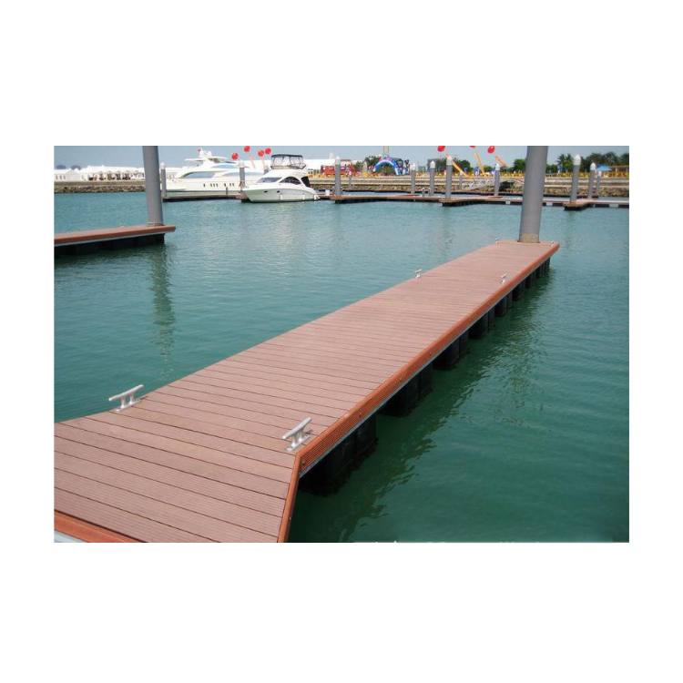 140mm*25mm Luxury Strengthen Outdoor Terrace Deck Garden Flooring with Aluminum Profiles