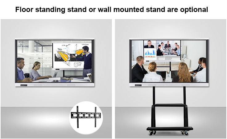 55 Inch Interactive Smart Board For Conference Room Touch Screen