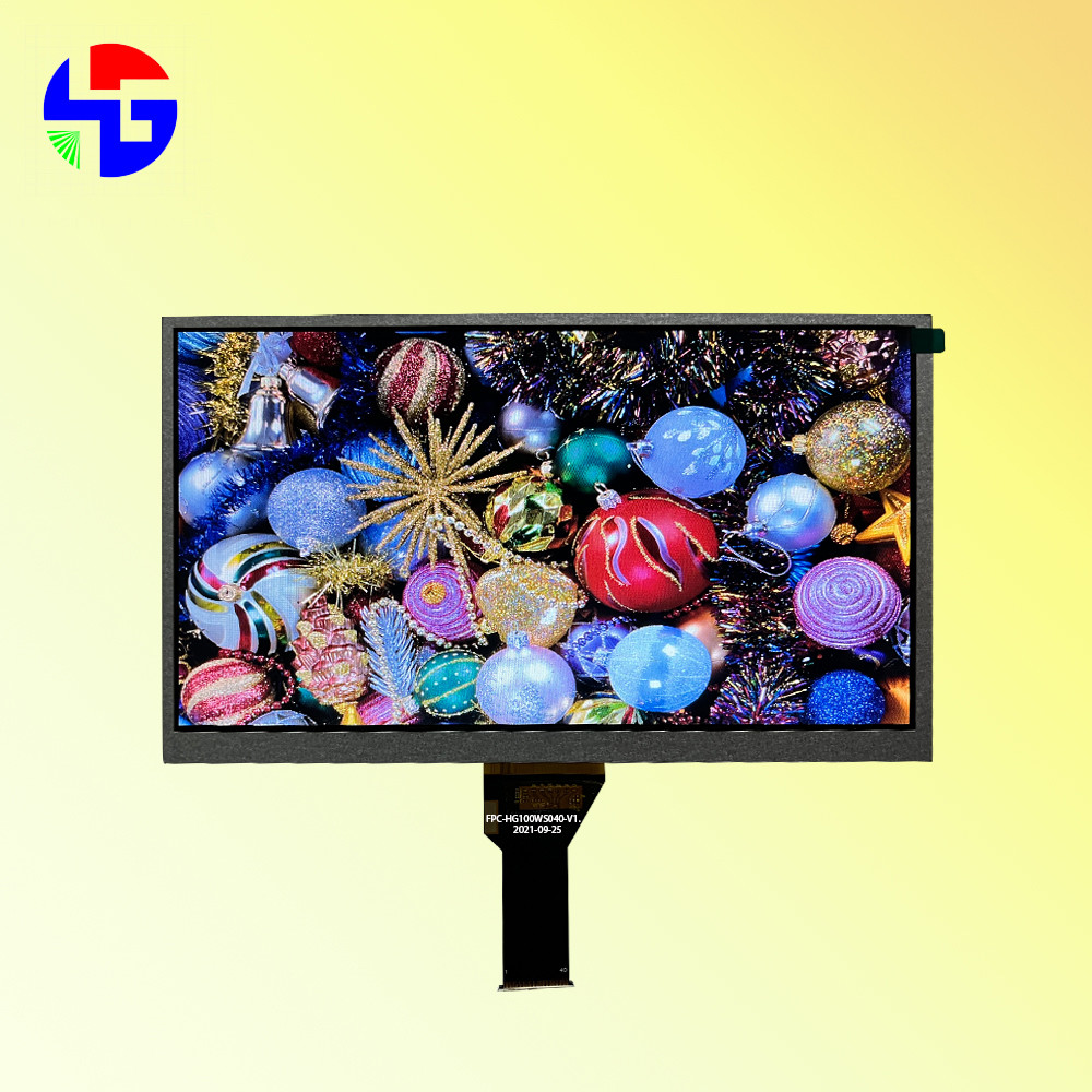 10.1 Inch Vehicle TFT LCD Monitor LVDS Interface Ultra Wide View 1024x600