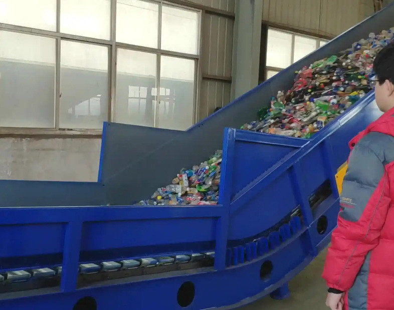 Waste Plastic Bottle Recycling Machine PP PET Hot Washing Crusher Plant