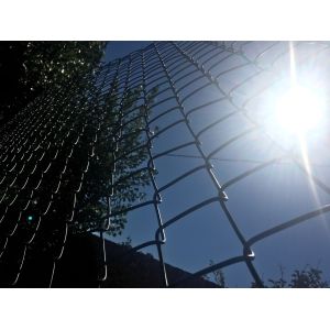 chain link fence with cheap price/diamond wire mesh