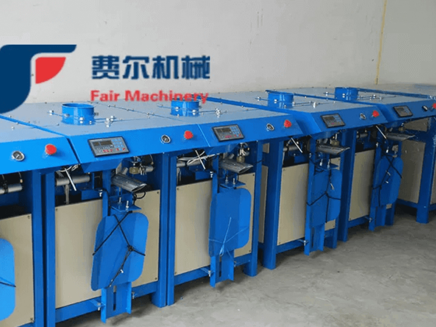 Automatic 50kg Valve Bag Packer Machine Filling Bulk Bag Packing Equipment
