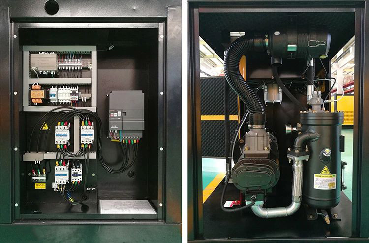 VSD Variable Speed Drive Air Compressor Energy Conservation Water Lubricating
