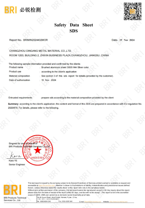 Customizable Color Coated Aluminum Sheet for Construction Home Appliances Transportation
