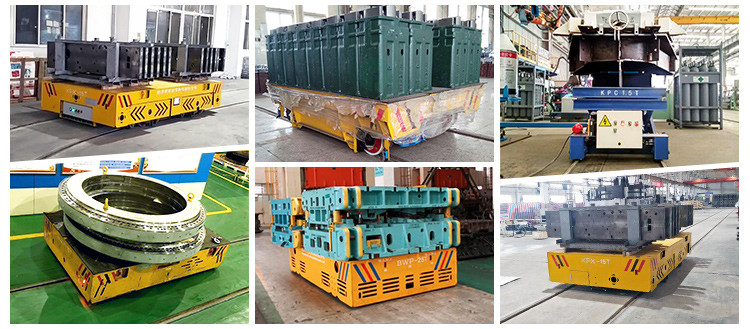 5 Ton Motorized Tool Steerable Material Transfer Trackless Electric Handling Car On Wheels
