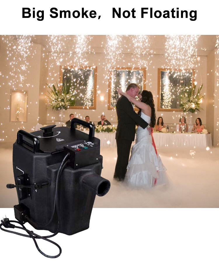 Dj Low Ground Fog Machine 3500w Ice Fogger Machine
