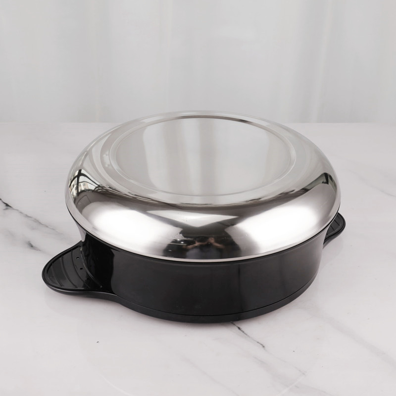 Insulated Lunch Box Stainless Steel 4pcs Double Wall Cookware Pot Set