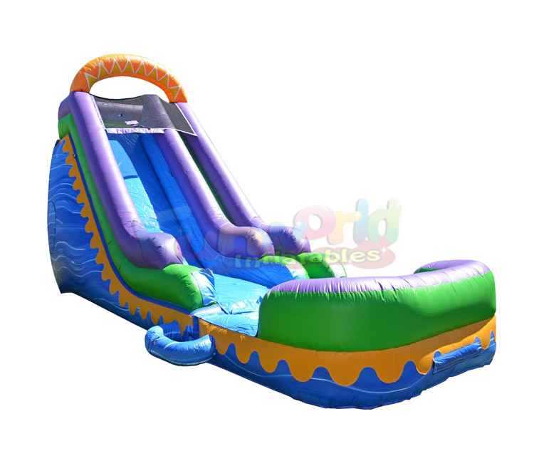 Custom Outdoor Inflatable Water Slides Kids Play Bouncy Castles