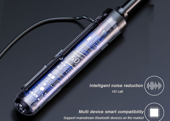 Sports 10M Neckband Bluetooth Headphones CVC8.0 Noise Reduction Bluetooth Earphones