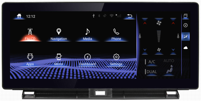 Ouchuangbo car radio gps nav for Lexus NX 200T 300H NX200T 2014-2016 support android 9.0 OS 4GB+64GB