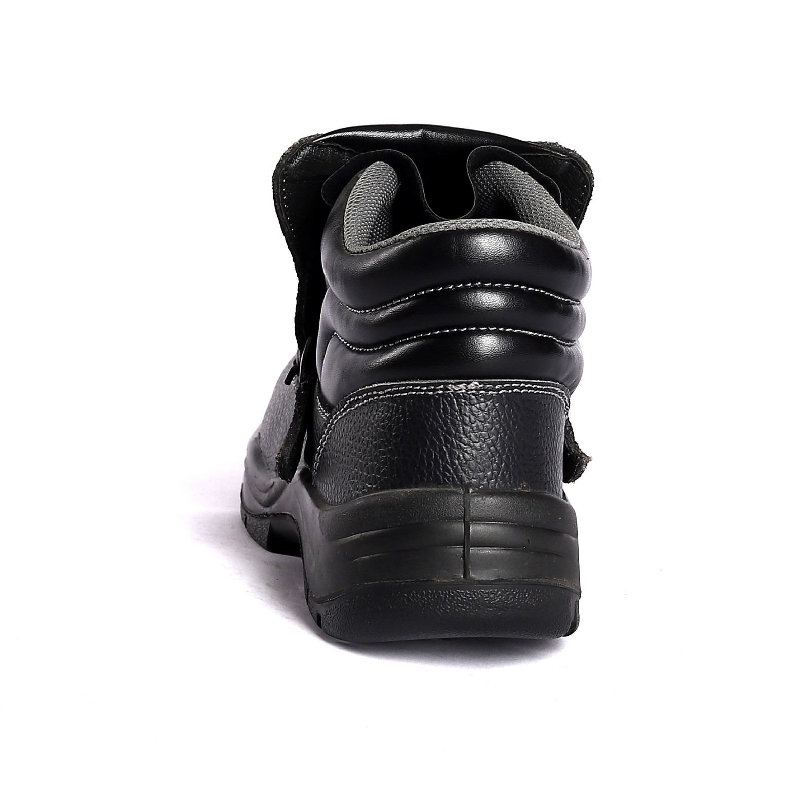 Anti Puncture Anti Smash Metal Eyelets Comfortable EVA Insole For Market SJ PU Safety Boots