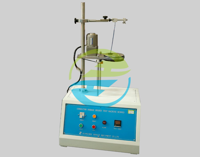 IEC60884 Test Equipment Guide Rail Structure Single Workstation Conductor Damage Degree Test Device