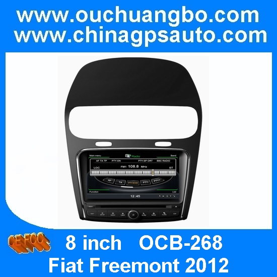 Ouchuangbo Car Radio GPS for Fiat Freemont 2012 with GPS Navigation fast 1G CPU 512M DDR S100 System OCB-268