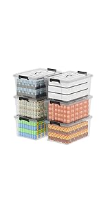 Cetomo 72Qt*6 Storage Box