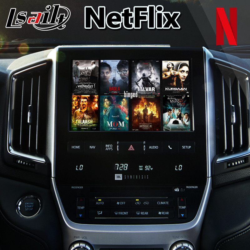 Android Carplay Video Interface For Toyota Land Cruiser LC200 VXR Sahara