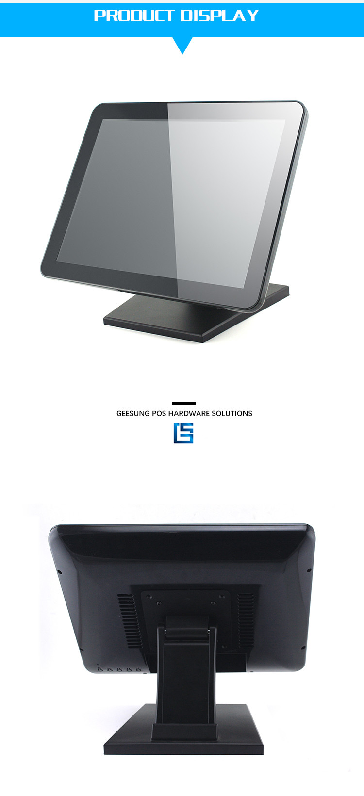 Carav 1440*900 Pcap 10 Point Touch Screen Monitor / 15 Inch Touch Screen Monitor