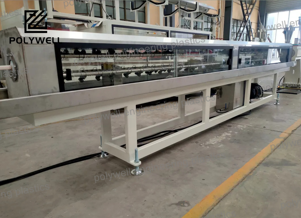 PVC Frame Profile Extrusion Machine PE Plastic WPC Window Door Production Line