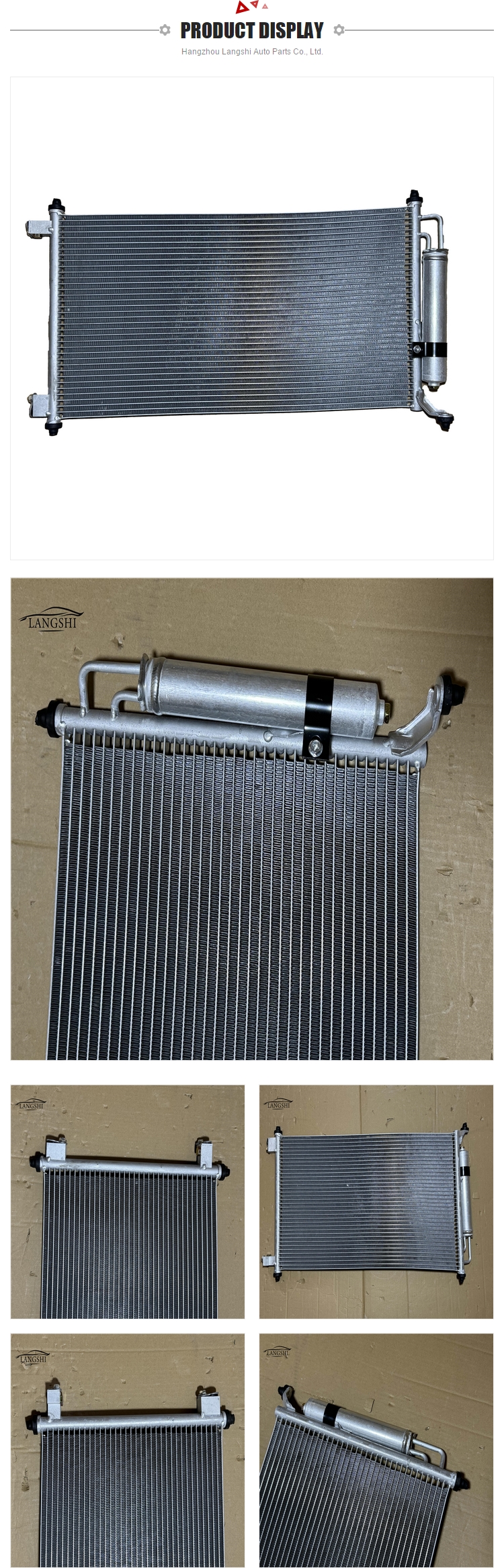92100ED500 Auto Parts Air Conditioning Condenser for Nissan Dfac SYLPHY TIIDA to Meet