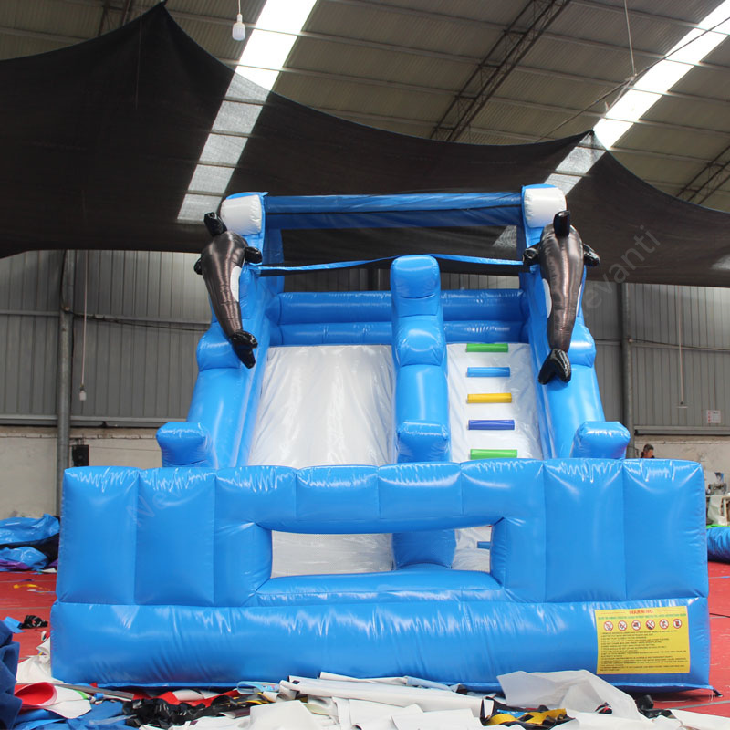 Experience the Thrill with Our Custom Logo Printed Inflatable Castle Slides