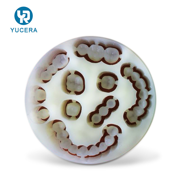 CAD CAM Milling Dental PMMA Block PMMA Disc For Dental Laborotory