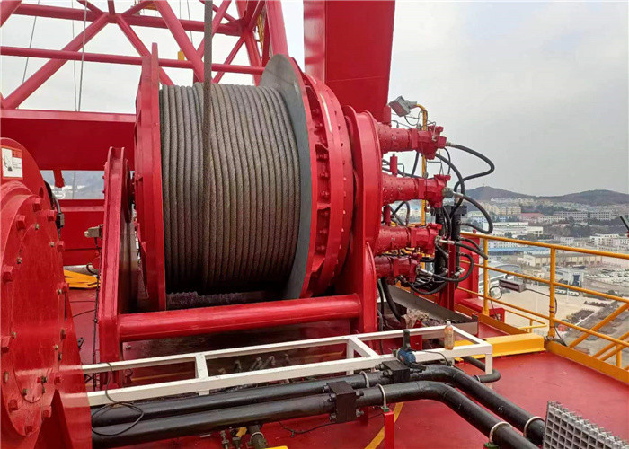 Lebus Grooved Cable Drum 1-50 Ton Load Capacity Tower Crane Parts
