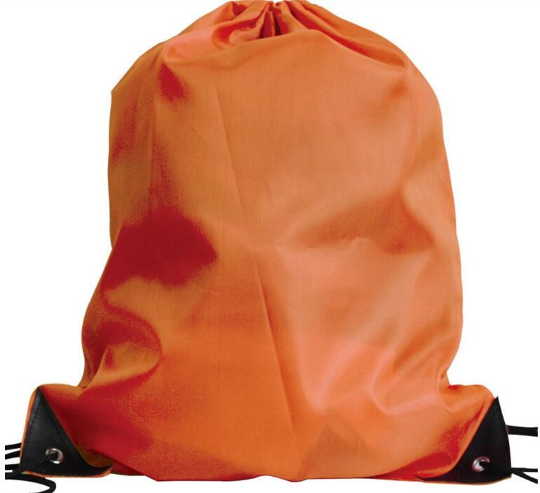 Outdoor Use 210D Sample Shoe Polyester Drawstring Bag,fashionable pattern printing polyester foldable shopping bag PACK