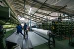35mm Artificial Grass Plastic Brushing Machine Processing 21000 Density
