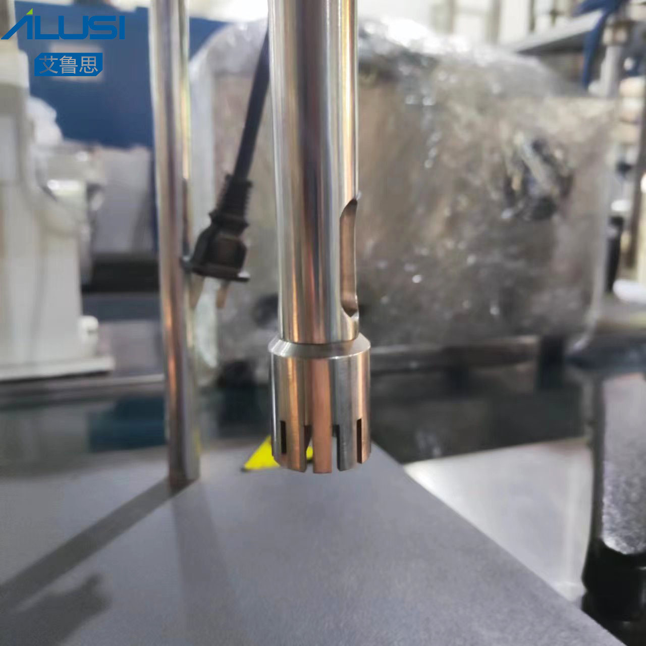 Small Lab Agitator Cosmetic Cream Liquid Mixing Machine High Speed Homogenizer Mixer
