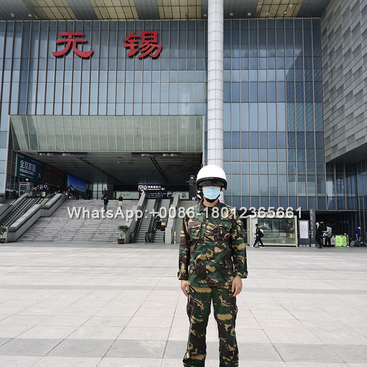 Infrared Thermal Imaging 17μM AR Police Helmet