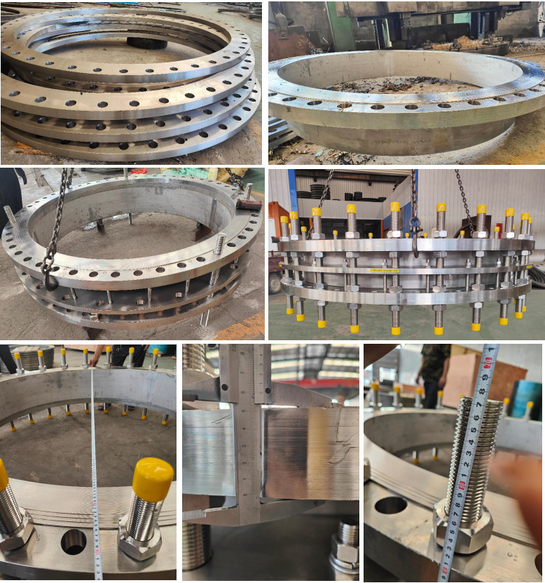 Stainless Steel 316L Double Flange Force Dismantling Joint DN1600 Pn10