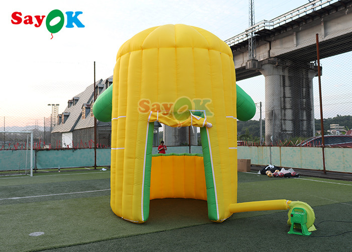 Oxford Inflatable Air Tent Lemon Cartoon Booth Aerated Custom Made