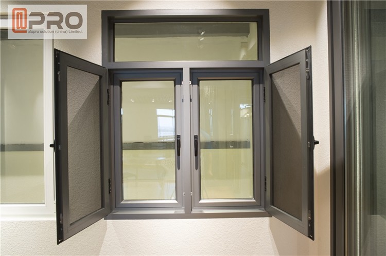 double casement windows,casement aluminum handle,CASEMENT ALUMINIUM WINDOWS