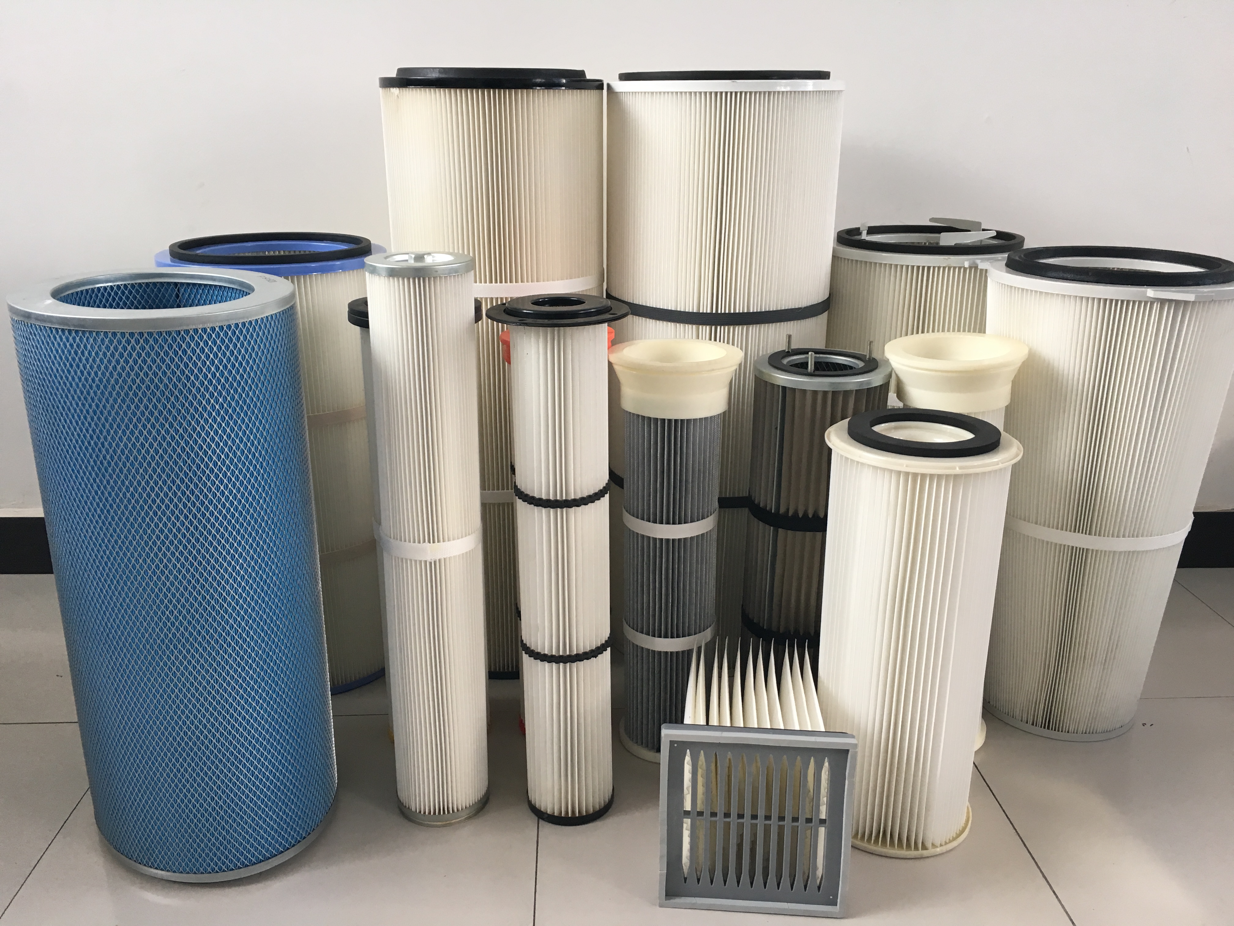 Customizable Industrial Dust Removal Fittings Filter Cartridge with 99.9% Efficiency