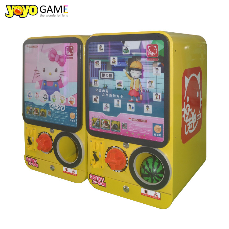 Japanese Gacha Vending Machine Prize Candy Automatic Coin Operated Mini Capsule Toy Gashapon Machines
