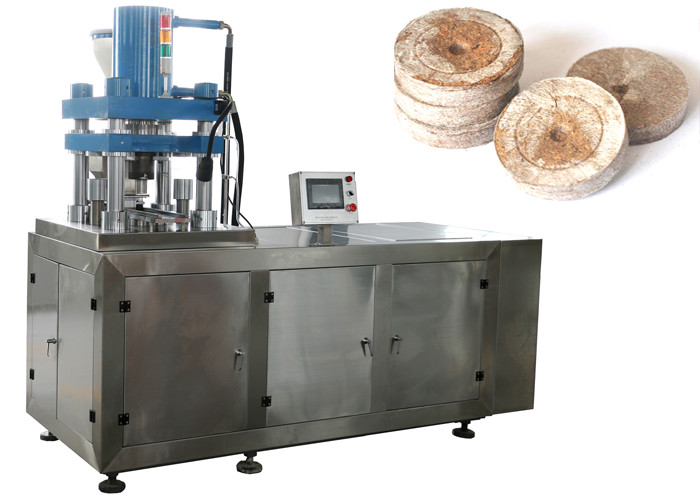 Agriculture Automatic Tablet Press Machine / Biotabs Fertilizer Tablets Hydraulic Briquette Machine