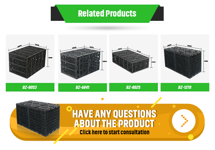 Columnar Rainwater Harvesting Modules for Urban Development Soakaway Crate Design