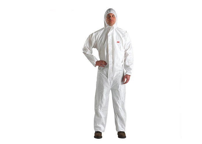 Non-woven Siamese with cap dustproof anti-particle isolation clothing anti-static anti-spatter protective clothing