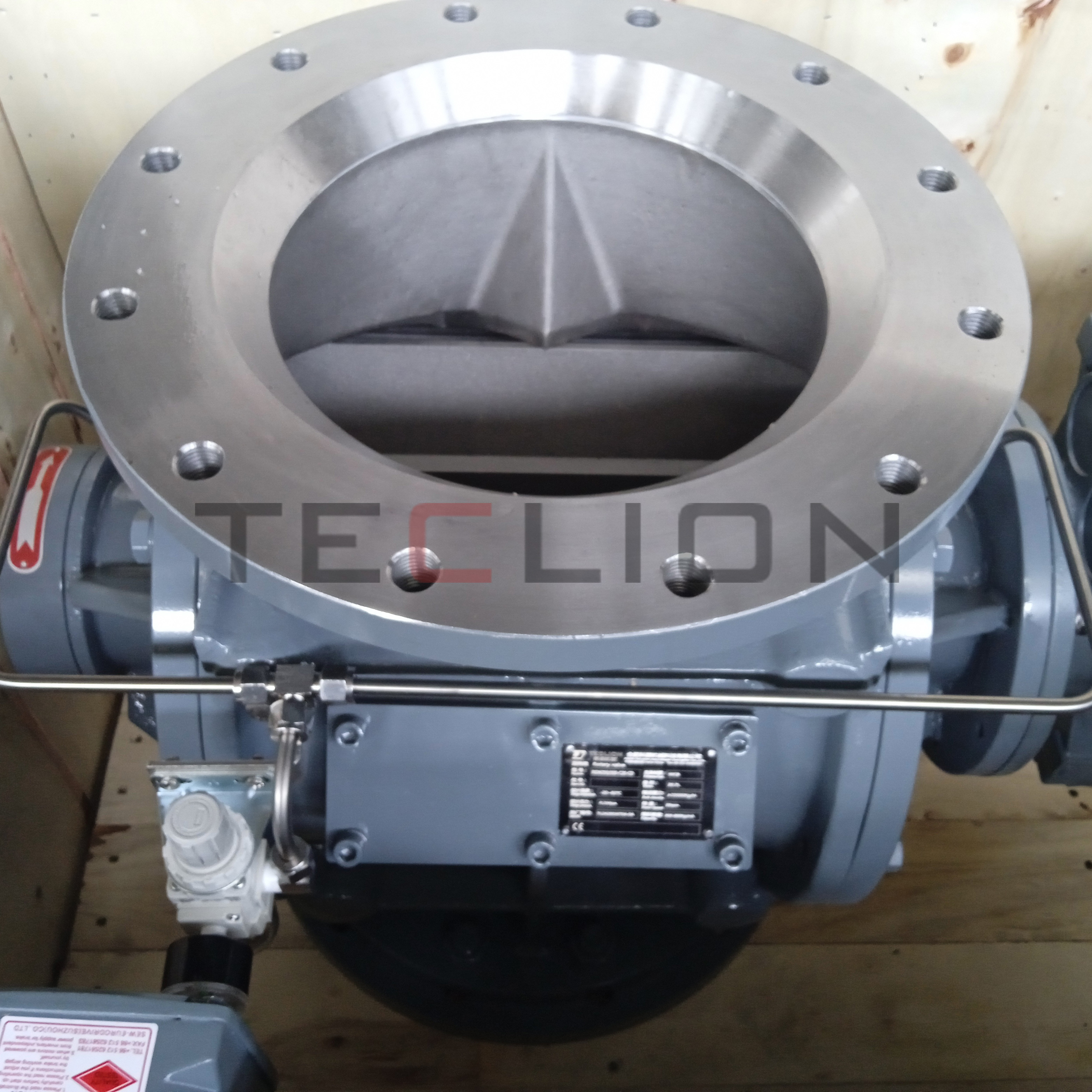 Carbon Steel Particle Rotary Feeder With Valve Housing / Rotor Material