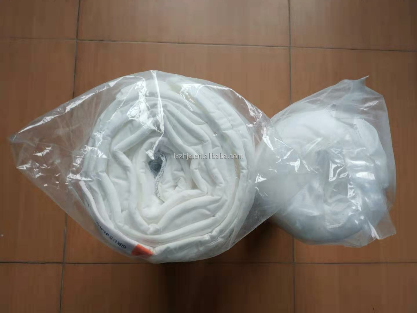 JBJ-9 Pillow rolling machine, cushion coiling packing machine, auto package machine for latex pillow, body pillow