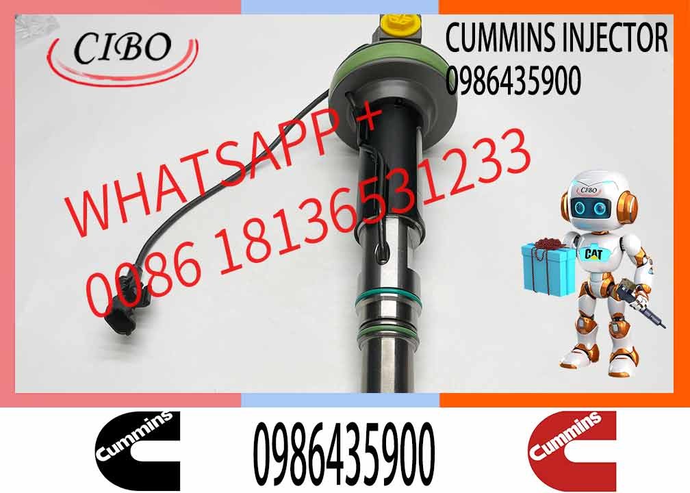 Fuel Injector Assembly 2881088 0986435900 Y431K05392 0986435615 0986435904 For Qsk19 Engine