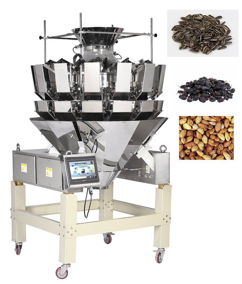 Plastic Tray Multihead Weigher Packing Machine Automatic Filling